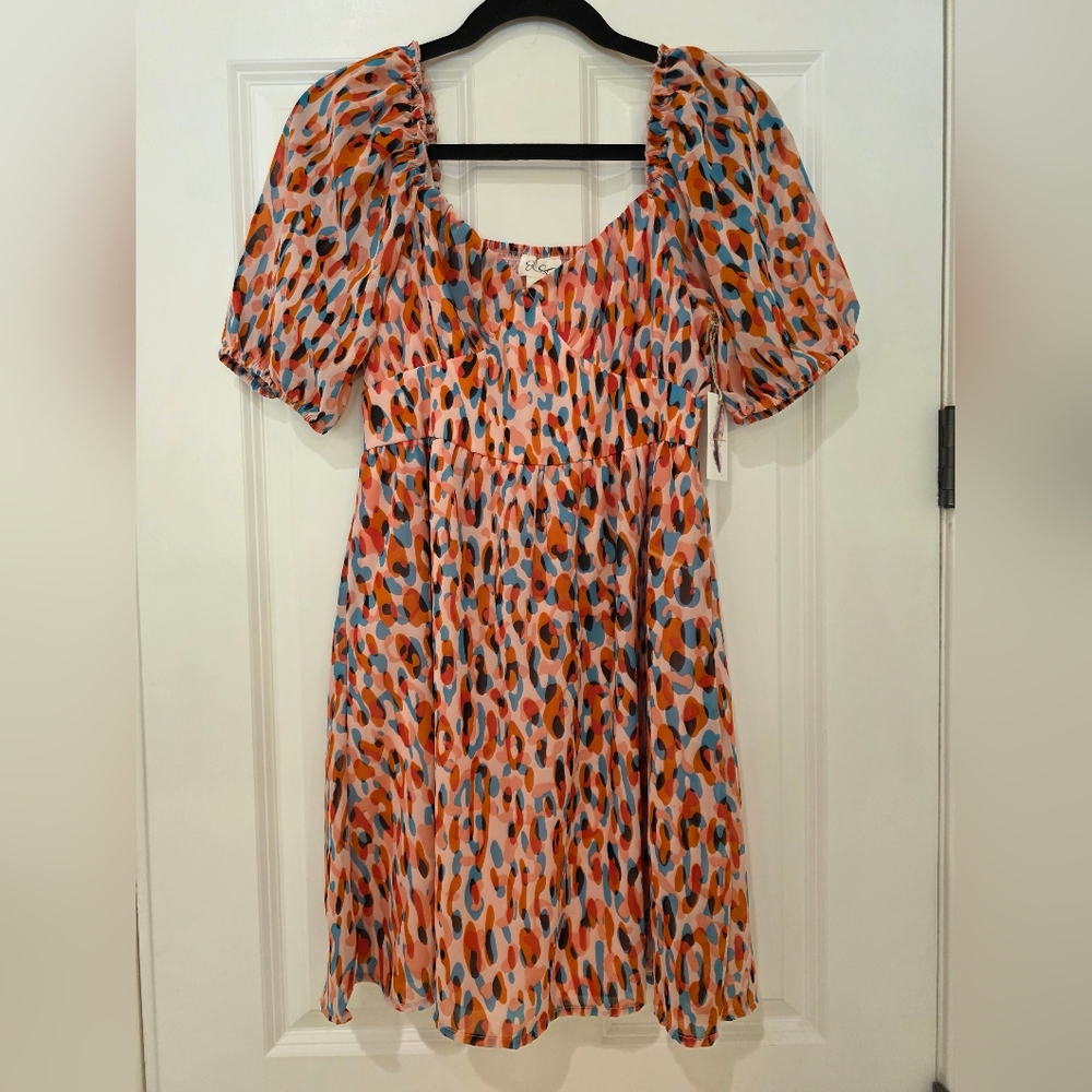 Jessica Simpson Multicolor Mini Dress
